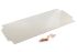 Hammond Steel Mounting Plate, 6.3in W, 360.68mm L for Use with 1590ZGRP163 enclosure