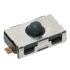 IP54 Silver Standard Tactile Switch, SPST 50 mA Surface Mount