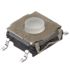 IP67 Silver Standard Tactile Switch, SPST 50 mA Surface Mount