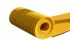 RS PRO Yellow Anti-Slip PVC Mat 10000mm x 600mm x 14mm