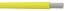 AXINDUS UL1007 Series Yellow 0.925 mm2 Hook Up Wire, 20 AWG, 305m, PVC Insulation
