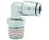 Norgren PNEUFIT 10 Series Straight Threaded Adaptor, R 1/8 Male to Push In 6 mm, Threaded-to-Tube Connection Style