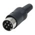 CUI Devices 6 Pole Din, Male, Cable Mount