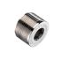ABB Stopping Blanking Plug, 1/2NPT in, Nickel Plated Brass, Threaded