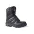 Rockfall Black Non Metallic Toe Capped Safety Boots, UK 3, EU 36