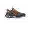 Scarpe sportive antinfortunistiche UPower RYDER, , Unisex tg. 48, col. Grigio/Arancione, con puntale di sicurezza