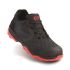 Heckel RUN-R PLANET Unisex Black, Red Composite Toe Capped Safety Shoes, UK 4, EU 37