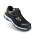 Heckel 67403 Unisex Black, White, Yellow  Toe Capped Safety Shoes, EU 46, UK 11