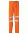 Orbit Orange Hi-Vis, Waterproof Hi Vis Trousers