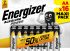 Energizer Energizer Alkaline AA Zinc Manganese Dioxide AA Battery, 2.7Ah, 1.5V - Pack of 16