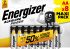 Energizer Energizer Alkaline AA Zinc Manganese Dioxide AA Battery, 2.7Ah, 1.5V - Pack of 8