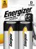 Energizer Alkaline Energizer Zinc Manganese Dioxide Rechargeable D Batteries, 20Ah