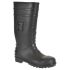 Portwest 防水防滑防静电高筒安全靴, 不锈钢包头, 黑色, 欧码39, 男女通用, FW95BKR39