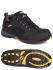 Black Safety Trainer c/w steel toe cap a