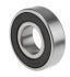 RS PRO 6200-2RS Single Row Deep Groove Ball Bearing- Both Sides Sealed End Type, 10mm I.D, 30mm O.D