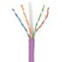Molex Premise Networks Cat6 Ethernet Cable, U/UTP, Purple, 305m