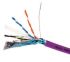 Molex Premise Networks Cat6 Ethernet Cable, F/UTP, Purple, 500m
