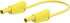 Przewód pomiarowy 66.2010-05024, 19A, 1kV, kolor: Żółty, dł. 500mm, Staubli