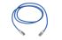 HellermannTyton Cat6a Patch Cable, S/FTP Shield, Blue, 3m