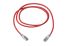 HellermannTyton Connectivity Cat6a RJ45 to RJ45 Ethernet Cable, S/FTP, Red, 1m