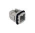 ILME Heavy Duty Power Connector Insert, 10A, Male, CK Series, 3P + T Contacts