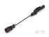 TE Connectivity 1 Way Male to 2 Way Male F Type Cable assembly, 3m