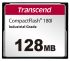 Transcend CF180I CompactFlash Industrial 128 MB SLC Compact Flash Card