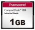 Karta pamięci flash CompactFlash, 1 GB, Transcend Tak CF180I SLC
