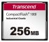 Transcend CF180I CompactFlash Industrial 256 MB SLC Compact Flash Card