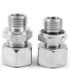 Parker Straight Swivel to Port Male 24° DIN Cone to Male BSPP, EGE12SREDCF