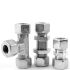 Parker Hydraulic Bulkhead Compression Tube Fitting M8 to M8, SV08LOMDCF