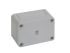 Rittal PK Series Grey Polycarbonate General Purpose Enclosure, IP66, IK08, Flanged, Grey Lid, 94 x 65 x 57mm