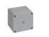 Rittal PK Series Grey Polycarbonate General Purpose Enclosure, IP66, IK08, Flanged, Grey Lid, 94 x 94 x 81mm