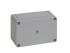 Rittal PK Series Grey Polycarbonate General Purpose Enclosure, IP66, IK08, Flanged, Grey Lid, 130 x 94 x 57mm