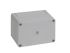 Rittal PK Series Grey Polycarbonate General Purpose Enclosure, IP66, IK08, Flanged, Grey Lid, 130 x 94 x 81mm