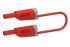 Electro PJP Test lead, 36A, 600V, Red, 100cm Lead Length