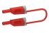 Electro PJP Test lead, 36A, 600V, Red, 200cm Lead Length