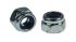 RS PRO, Bright Zinc Plated Steel Hex Nut, DIN 982, M5