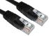 RS PRO, 20m Cat6, Black RJ45 to Male RJ45 Male, UTPUnshielded, Terminated PVC Sheath