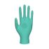 Unigloves GA008* Green Nitrile Chemical Resistant Work Gloves, Size 9, Large