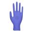Unigloves GM005* Blue Nitrile Work Gloves, Size 6, XS