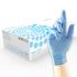 Unigloves GP0*** Blue Powder-Free Nitrile Disposable Gloves, Size L, Food Safe, 100 per Pack