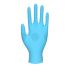Uniglove GS021* Blue Powder-Free Nitrile Disposable Gloves, Size S, Food Safe, 100 per Pack