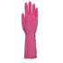 UGHG300** Pink Latex Oil Grip, Oil Repellent Work Gloves, Size Medium