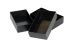 PCB dobozok Fekete ABS, 3.93 x 2.36 x 0.99mm, 1mm vastag