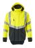 Mascot Workwear 15501-231 Yellow/Navy Unisex Hi Vis Jacket, 112 cm