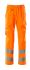 15590-231 Orange Breathable, Lightweight Hi Vis Work Trousers, 43in Waist Size
