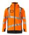 Mascot Workwear 19001-449 Orange/Navy Unisex Hi Vis Jacket, 116 cm
