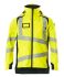 Mascot Workwear 19001-449 Yellow/Navy Unisex Hi Vis Jacket, 100 cm