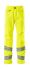 Pantalones alta visibilidad Mascot Workwear, talla 31plg, de color Amarillo, Transpirable, impermeable